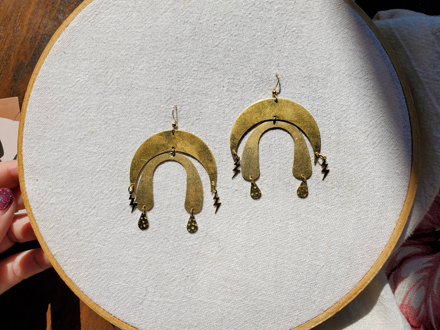 Iris Earrings